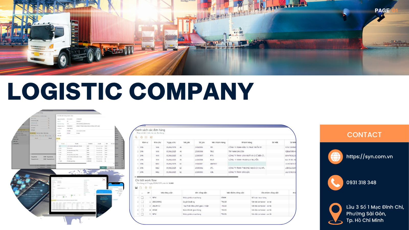 Hệ sinh thái ERP chuyển đổi toàn diện Freight Forwarder & Logistics